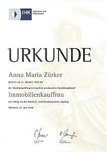 IHK-Urkunde
