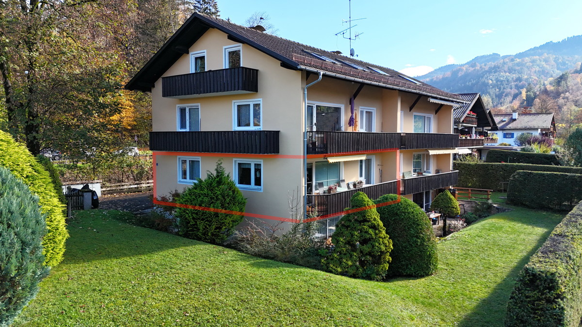 Gemütliche und gepflegte 3-Zimmer WHG - im Alpenländischen Stil - Ortsrandlage von Partenkirchen