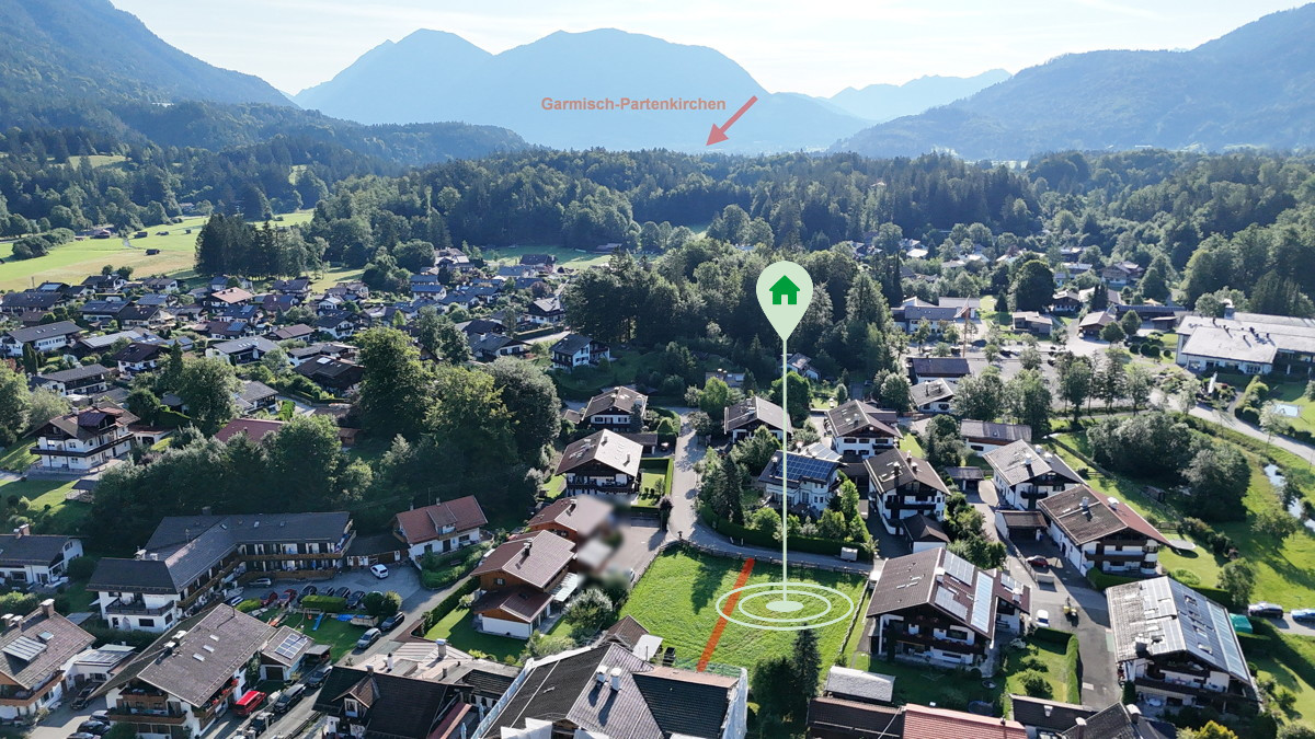 Attraktives Baugrundstück in zentraler Lage von Grainau – Perfekt für modernes Wohnen und Arbeiten