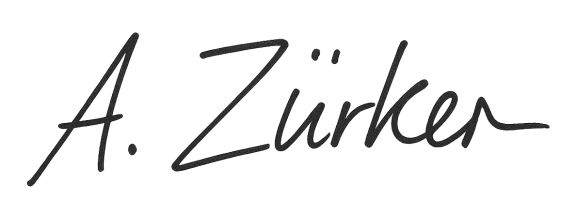 Unterschrift A. Zürker