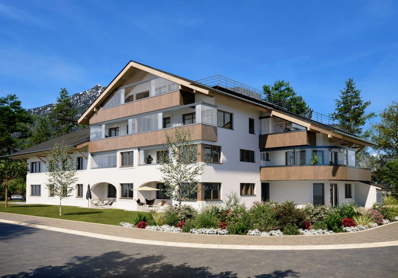 Visualisierung Wohnanlage