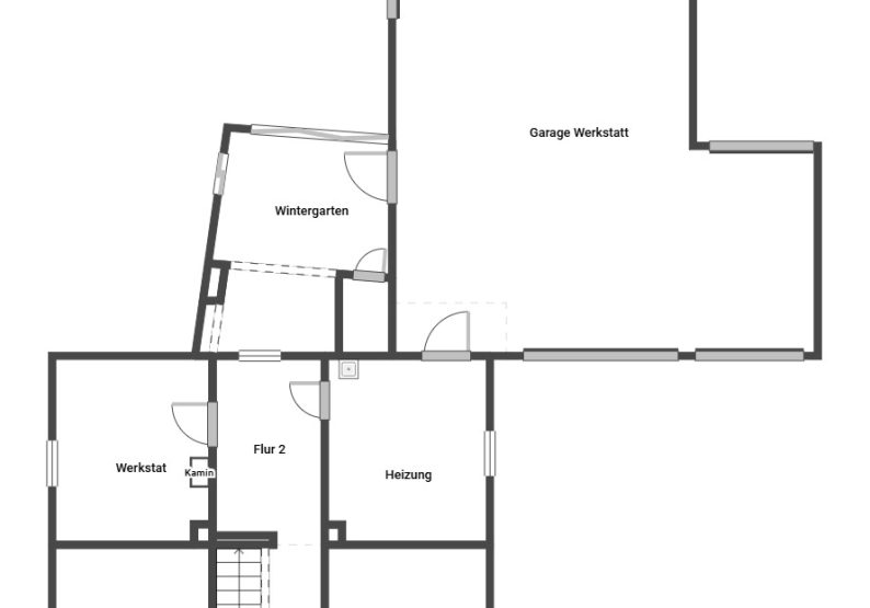 UG und Garage Grundriss