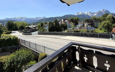 Ausblick Balkon Süd-West